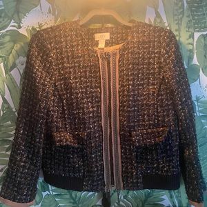 Loft Bomber detailed bomber jacket (super cute)